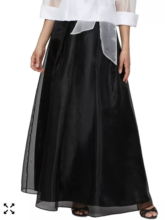 Isaac Hazan Dresses & Skirts - Isaac Hazan Vintage Taffeta Formal Skirt Size 12 Black